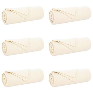 vidaXL Takar&oacute;k 6 db Kr&eacute;msz&iacute;nű 350 x 270 cm 8.09 kg Gyapj&uacute;