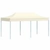 vidaXL összecsukható, felállítható sátor 3 x 6 m krémfehér