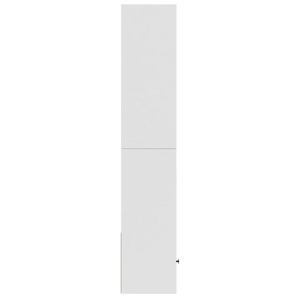 vidaXL fehér szerelt fa könyvespolc 40 x 36 x 189 cm