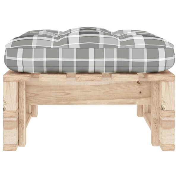 vidaXL impregn&aacute;lt fenyőfa kerti raklapzs&aacute;moly