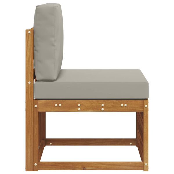 vidaXL K&uuml;lt&eacute;ri k&ouml;z&eacute;pső kanap&eacute; T&ouml;m&ouml;r Ak&aacute;cfa Term&eacute;szetes