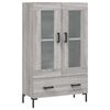 vidaXL sz&uuml;rke sonoma szerelt fa magasszekr&eacute;ny 69,5 x 31 x 115 cm