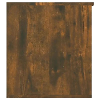 vidaXL füstös tölgyszínű szerelt fa tárolóláda 84 x 42 x 46 cm