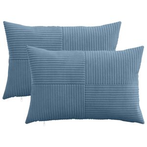 vidaXL P&aacute;rna huzat 2 pcs ALMELO K&eacute;k 30 x 50 cm cord