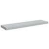 vidaXL 4 db betonsz&uuml;rke MDF lebegő fali polc 90 x 23,5 x 3,8 cm