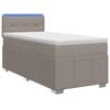 vidaXL Boxspring &aacute;gy matraccal T&oacute;psz&iacute;nű 100 x 200 cm Sz&ouml;vet