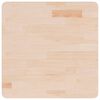 vidaXL kezeletlen tömör tölgyfa négyzet asztallap 60x60x2,5 cm