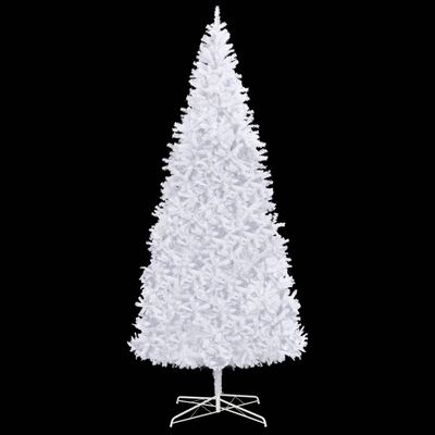 vidaXL fehér megvilágított műkarácsonyfa 400 cm