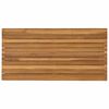 vidaXL Asztallap 90 x 45 x 3,5 cm N&eacute;gysz&ouml;gletes T&ouml;m&ouml;r Teakfa
