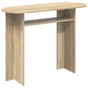 vidaXL Konzolasztal Sonoma T&ouml;lgy 100 x 39,5 x 75 cm Szerelt Fa