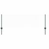 vidaXL Hatsz&ouml;gletű ker&iacute;t&eacute;s oszlopokkal 50 x 0,6 m PVC-bevonatos ac&eacute;l