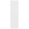 vidaXL fehér szerelt fa ruhásszekrény 80 x 52 x 180 cm