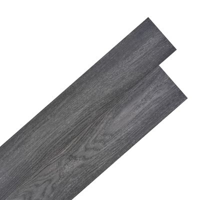 vidaXL fekete és fehér 2 mm-es öntapadó PVC padló burkolólap 5,21 m²