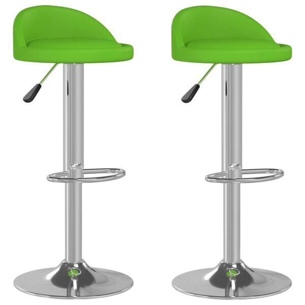 vidaXL 2 db z&ouml;ld műbőr b&aacute;rsz&eacute;k