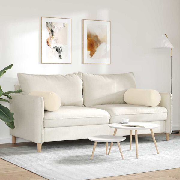 vidaXL Hengerp&aacute;rn&aacute;k 2 pcs B&eacute;zs &Oslash; 25 x 70 cm Mikrosz&aacute;las Sz&ouml;vet