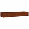 vidaXL corten ac&eacute;l kerti magas&aacute;gy&aacute;s 280 x 80 x 40 cm