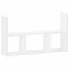 vidaXL Falpolc Feh&eacute;r 78.5 x 17 x 45 cm Szerelt Fa