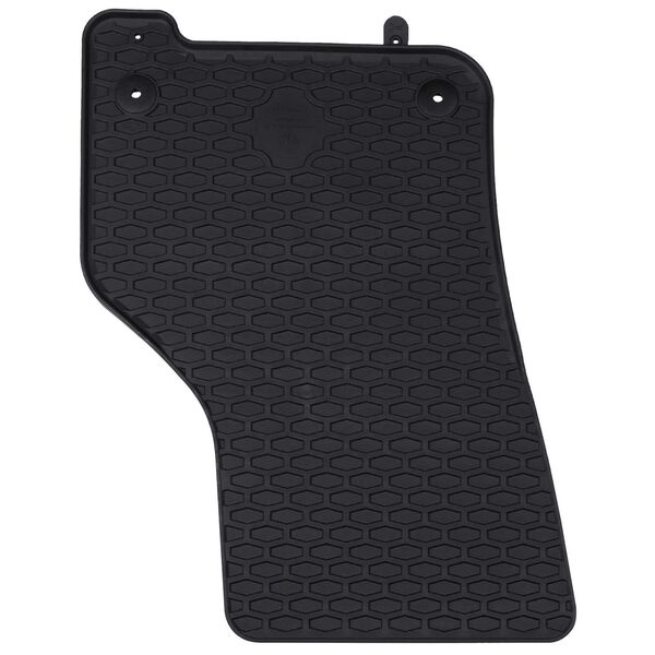 vidaXL Aut&oacute;szőnyeg 4 pcs Fekete LEON eTSI MHEV 2020-hoz megfelelő Gumi