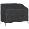 vidaXL Kerti Pad Bor&iacute;t&oacute; Fekete 134 x 70 x 65 / 94 cm 420D Oxford Sz&ouml;vet