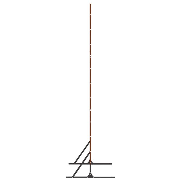 vidaXL Mag&aacute;nszf&eacute;ra K&eacute;pernyő Sz&uuml;rke 100 x 50 x 180 cm Időj&aacute;r&aacute;s&aacute;ll&oacute; ac&eacute;l