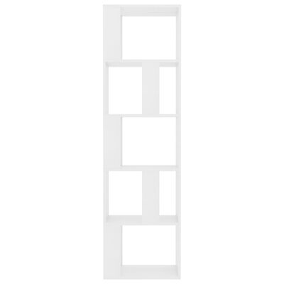 vidaXL fehér könyvszekrény/térelválasztó 45 x 24 x 159 cm