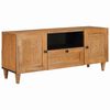 vidaXL TV egys&eacute;gek fi&oacute;kkal Vil&aacute;gos Barna 105 x 33 x 46 cm Faanyag