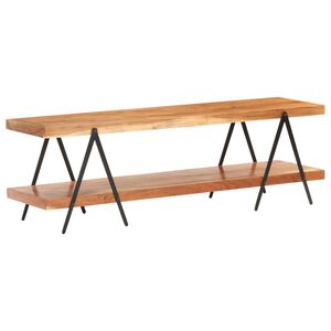 vidaXL t&ouml;m&ouml;r ak&aacute;cfa TV-szekr&eacute;ny 160 x 40 x 50 cm