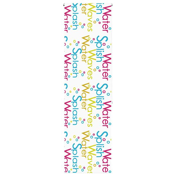 vidaXL zuhanyz&oacute; redőny 80x240 cm sz&ouml;vet sz&eacute;less&eacute;ge 76 cm