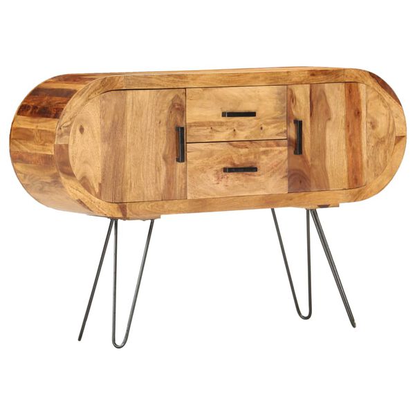 vidaXL t&ouml;m&ouml;r ak&aacute;cf&aacute;b&oacute;l t&aacute;lal&oacute;szekr&eacute;ny 118 x 28 x 75 cm