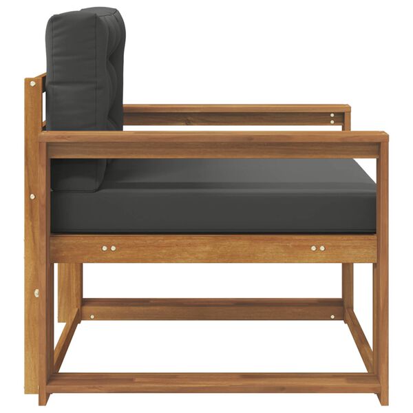 vidaXL K&uuml;lt&eacute;ri k&ouml;z&eacute;pső kanap&eacute; T&ouml;m&ouml;r Ak&aacute;cfa Term&eacute;szetes