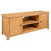 vidaXL t&ouml;m&ouml;r t&ouml;lgyfa TV szekr&eacute;ny 110x35x44 cm