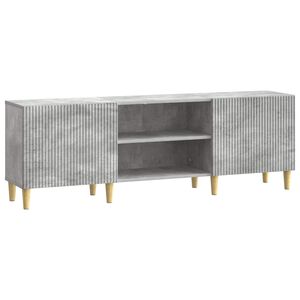 vidaXL TV szekr&eacute;ny Betonsz&uuml;rke 150 x 31 x 50 cm Szerelt Fa