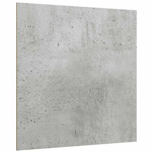 vidaXL Dekor Panelek 12 db Beton Sz&uuml;rke 30 x 30 x 0.27 cm Szerelt Fa