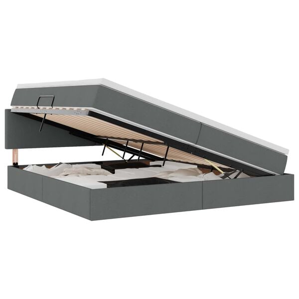 vidaXL &Aacute;gy t&aacute;rol&oacute;val &eacute;s LED l&aacute;mp&aacute;val S&ouml;t&eacute;tsz&uuml;rke 200 x 200 cm