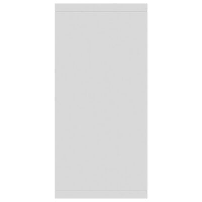 vidaXL fehér forgácslap tálalószekrény 88 x 30 x 65 cm