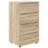 vidaXL T&aacute;rol&oacute; szekr&eacute;nyek Sonoma t&ouml;lgy 60 x 48 x 105 cm Faanyag