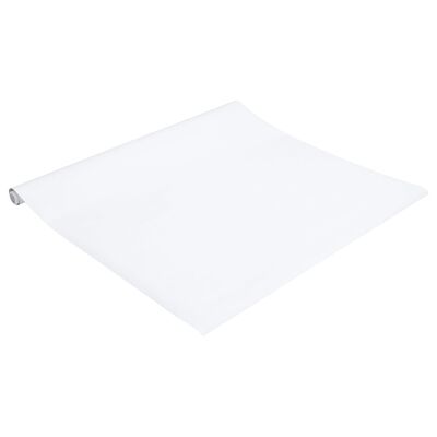 vidaXL öntapadós matt fehér PVC bútormatrica 90 x 500 cm