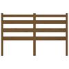 vidaXL mézbarna tömör fenyőfa ágyfejtámla 166 x 4 x 100 cm