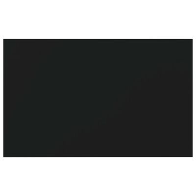 vidaXL 4 db fekete forgácslap könyvespolc lap 80 x 50 x 1,5 cm