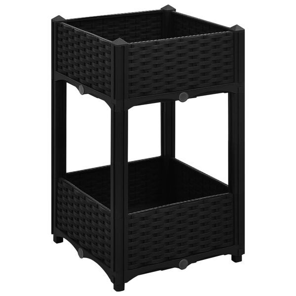 vidaXL polipropilén magaságyás 40 x 40 x 71 cm