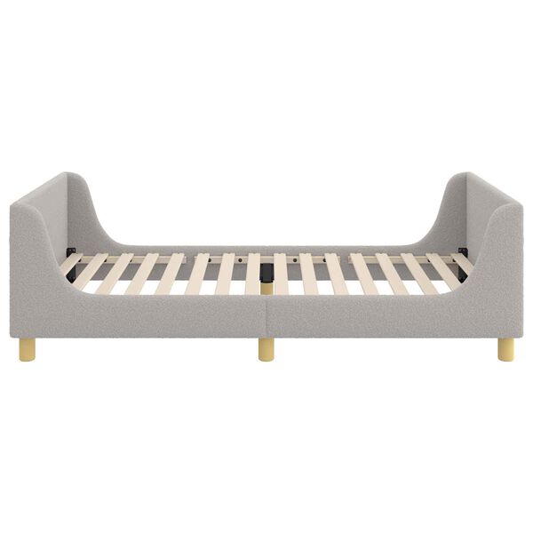 vidaXL Gyerek&aacute;gy kerettel Vil&aacute;gossz&uuml;rke 90 x 190 cm Juh Gyapj&uacute;