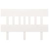 vidaXL fehér tömör fenyőfa ágyfejtámla 183,5x3x81 cm