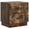 vidaXL &Eacute;jjeliszekr&eacute;ny F&uuml;st&ouml;s T&ouml;lgy 43 x 34,5 x 44,5 cm Szerelt Fa