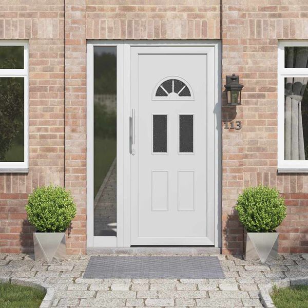 vidaXL Növénytartó 2 pcs Ezüst 30 x 30 x 30 cm Rozsdamentes acél