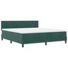 vidaXL LED Box Spring &Aacute;gy fejt&aacute;ml&aacute;val S&ouml;t&eacute;tz&ouml;ld 180 x 200 cm B&aacute;rsony