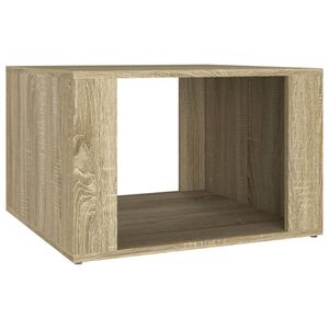 vidaXL sonoma t&ouml;lgy sz&iacute;nű szerelt fa &eacute;jjeliszekr&eacute;ny 57 x 55 x 36 cm