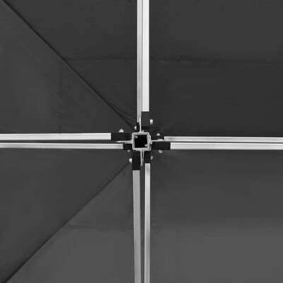 vidaXL antracitszürke összecsukható alumínium rendezvénysátor 4,5 x 3 m
