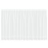 vidaXL Csipk&eacute;s F&uuml;gg&ouml;ny f&uuml;gg&ouml;ny&ouml;kkel Feh&eacute;r 140 x 400 cm Poli&eacute;szter