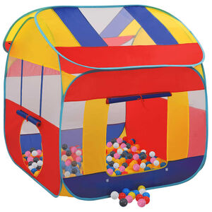 vidaXL j&aacute;tsz&oacute;s&aacute;tor 550 labd&aacute;val 123 x 120 x 126 cm