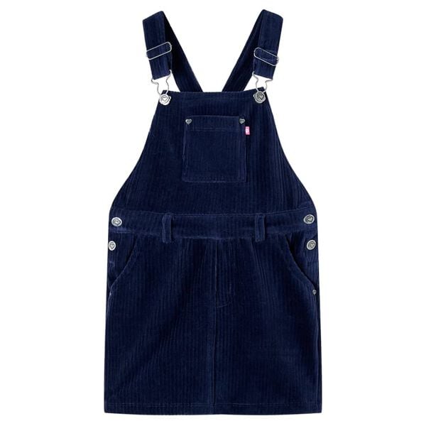Gyerek overall ruha Corduroy Navy 104